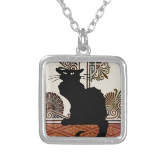 Black Gothic Cat Custom Jewelry