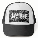 black graffiti, JaY BeE hats
