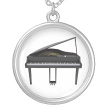 Black Grand Piano: Necklace