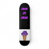 black, Grape Ice Cream Designs 2, GRAPE ICE CREAM skateboards