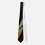 Black Graphic Necktie