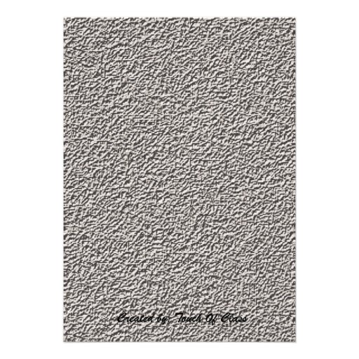 Black & Gray Abstract Surprise Party Invitation
