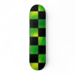 Black&Green checkered skateboard