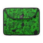black green circles sleeves for MacBook pro