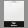 Black Green Happy New Year