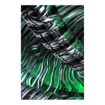 Black & Green Metal Poster posters