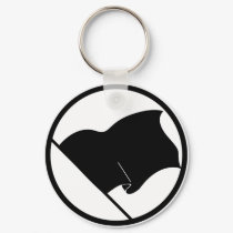 Black Green Purple Flag Plain No Symbol Blank keychains by inquester Black Green Purple Flag Plain No Symbol Blank keychains