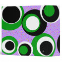 black green white dots spots