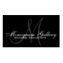 Black Grey Monogram Customizable Business Card Black Grey Monogram Customizable Business Card