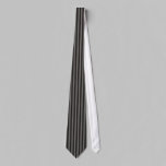 Black & Grey Striped Tie ties