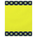 black grey yellow pattern personalized flyer