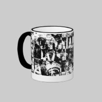 Black Grunge Mug