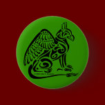 Black Gryphon Round Button buttons