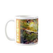 Black guitar - Lya Alves Coffee Mugs