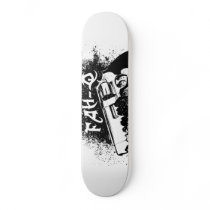black gun melt skateboards