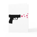 black gun star pistol stars