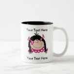 Black Hair Braids Mug - Customizable