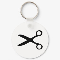 black hairdresser scissors keychains by Tomaniac black hairdresser scissors keychains