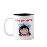 Black Haired Girl New Big Sister Mugs