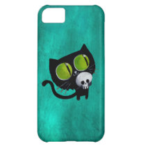 artsprojekt, halloween animal, animal, halloween, black cat, halloween kitten, cat, skull, kitten, halloween cat, pet, trick or treat, unlucky cat, bad luck, halloween gift, halloween pet, black, cat gift, cat present, [[missing key: type_casemate_cas]] with custom graphic design