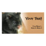 Black Hamster Photo Custom Photo Card