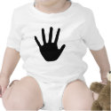 black hand icon t-shirts