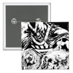 Black Hand with Skull Panel 2 Buttons