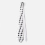 black handball player logo custom ties