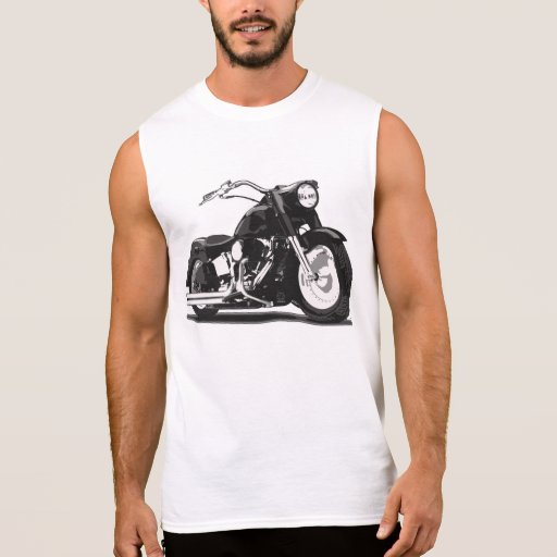 Black Harley motorcycle Tshirt