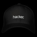 Black Hat hacker. embroidered hats