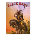Black Hawk Native American Indian Post Card