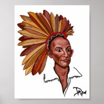 Black Hawk Print