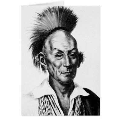 Black Hawk ~ Sac Sauk Indian Chief Cards by fotoshoppe