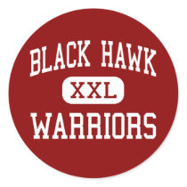 Black Hawk - Warriors - High - South Wayne stickers by customteamsportswear Black Hawk - Warriors - High - South Wayne stickers