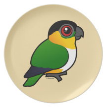 Black-headed Parrot Party Plate