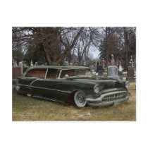 black hearse postcards by Tomornorman black hearse postcards