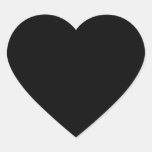 Black Heart Sticker