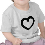 black heart t-shirt
