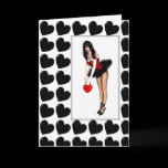 Black Hearted Valentine Cards