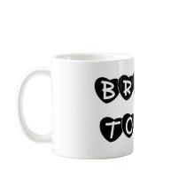 Black Hearts Bride to Be Mug