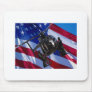 Black helicopter mouse pads