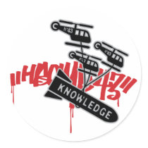 Black Helicopters Stickers