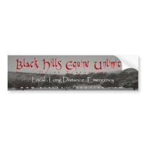 Black Hills Equine Bumper Sticker bumper stickers