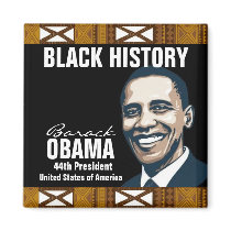 BLACK HISTORY REFRIGERATOR MAGNETS