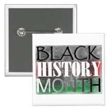 Black History Month (African Flag) Button