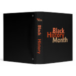 BLACK HISTORY MONTH Avery Binder