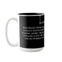 Black History Month Fact Mug - Customized