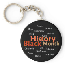 BLACK HISTORY MONTH Keychain