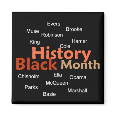 BLACK HISTORY MONTH Magnet by samappleby