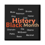 BLACK HISTORY MONTH Magnet